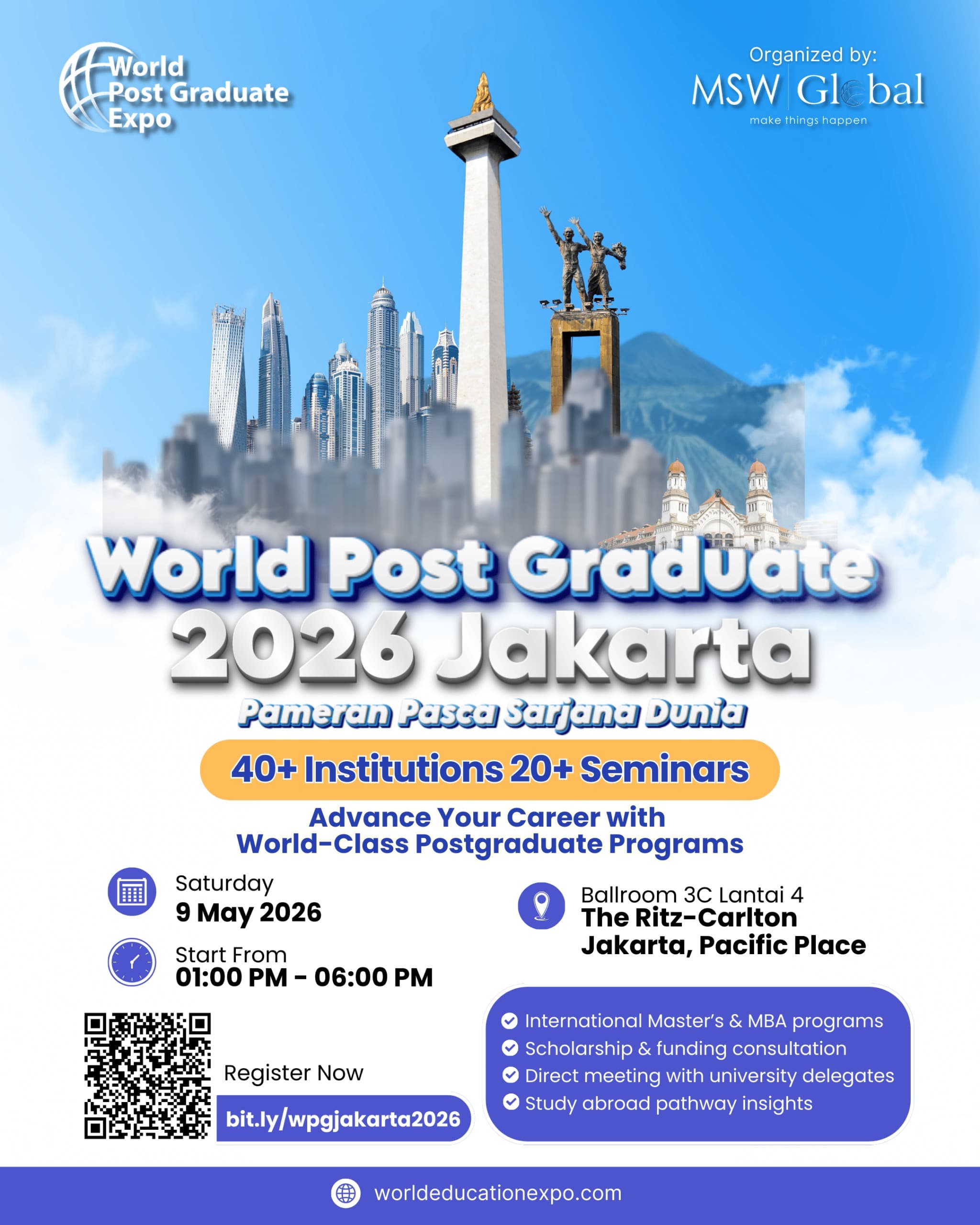 WORLD POST GRADUATE EXPO 2026 JAKARTA