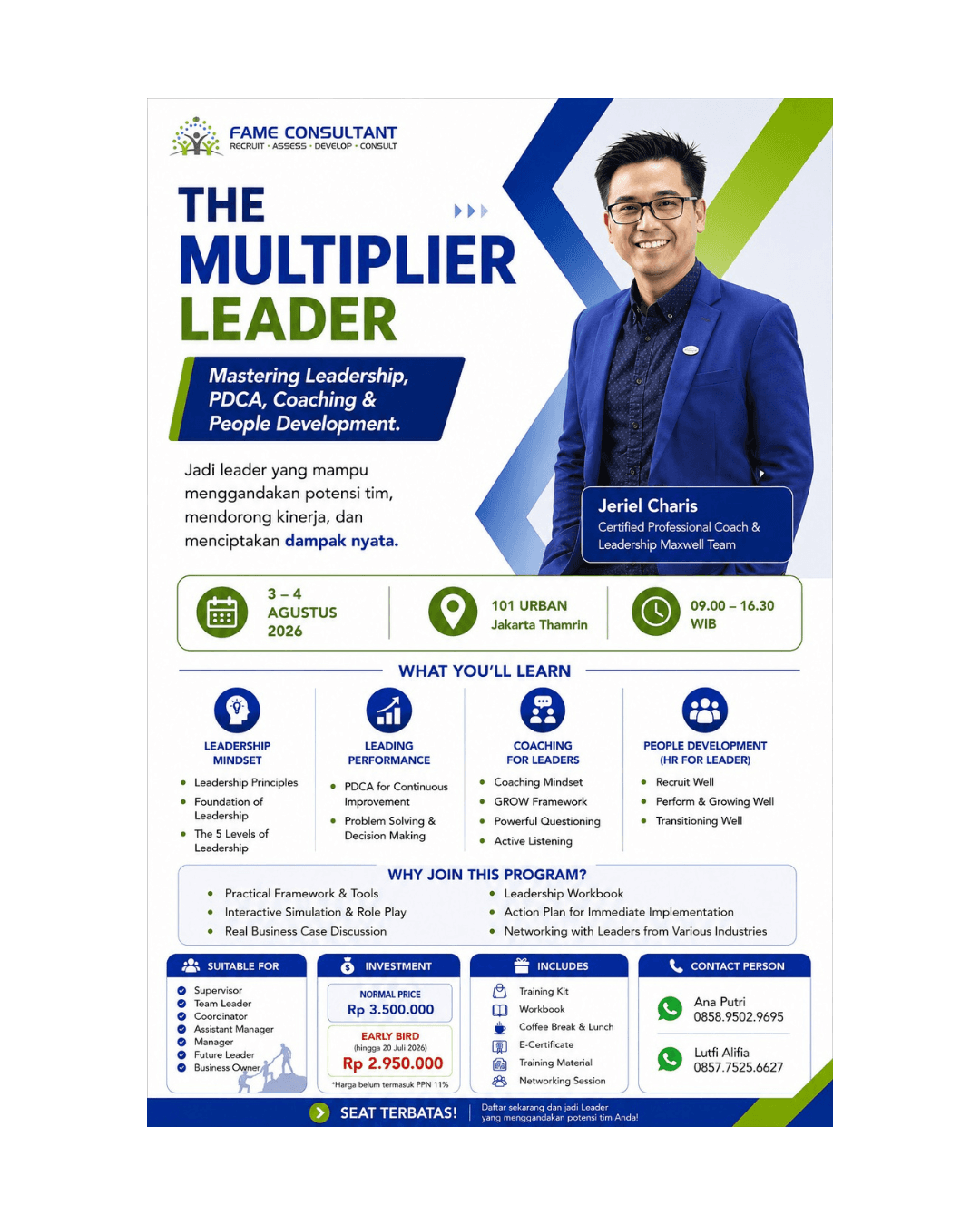 The Multiplier Leader - Mastering Leadership, PDCA, Coaching & People Development